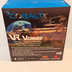 Colbaltx NIB Voyage Virtual Reality Headset Voyage